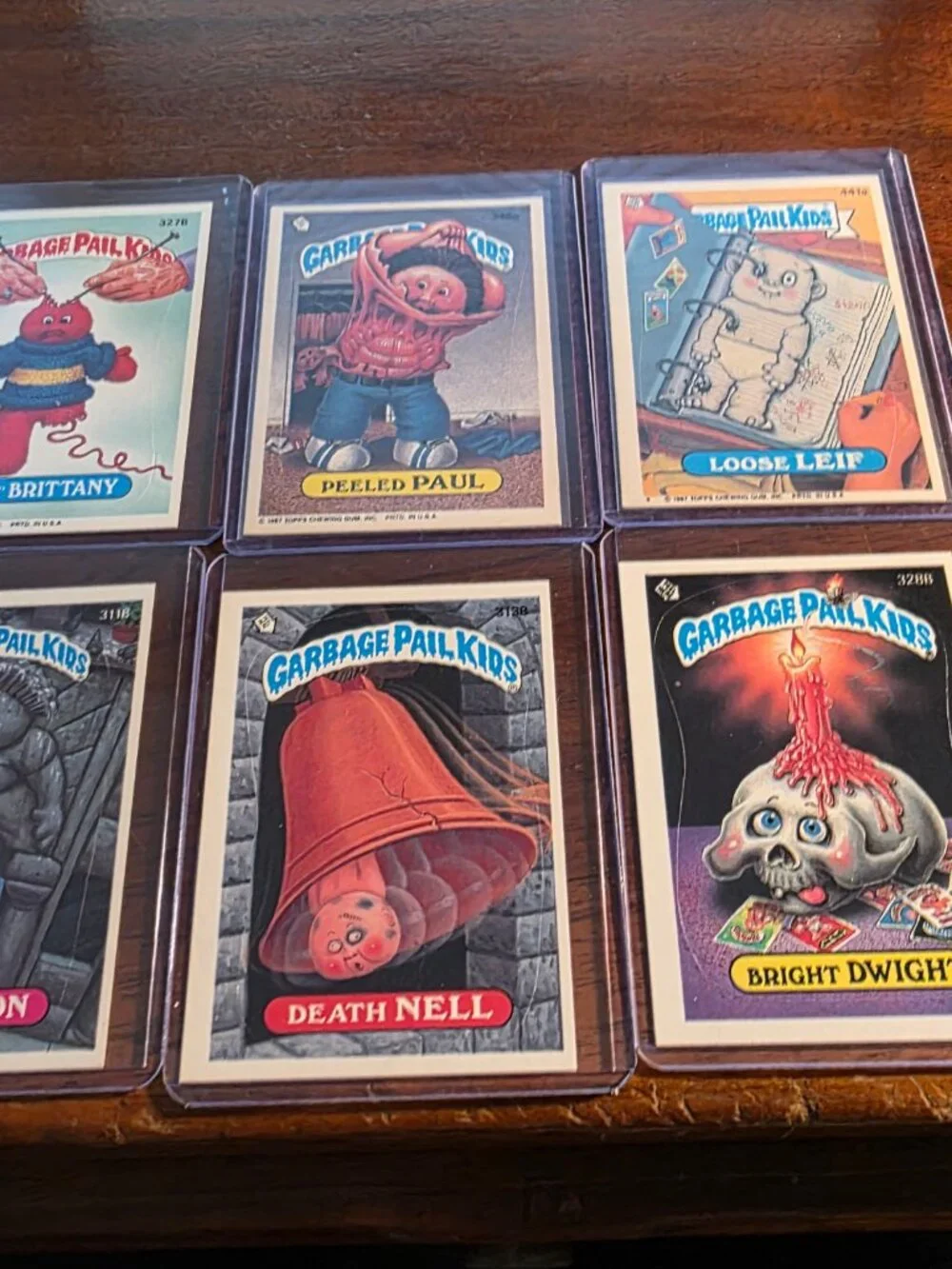 1987 GARBAGE PAIL KIDS TRADING CARDS LOT OF 47PCS